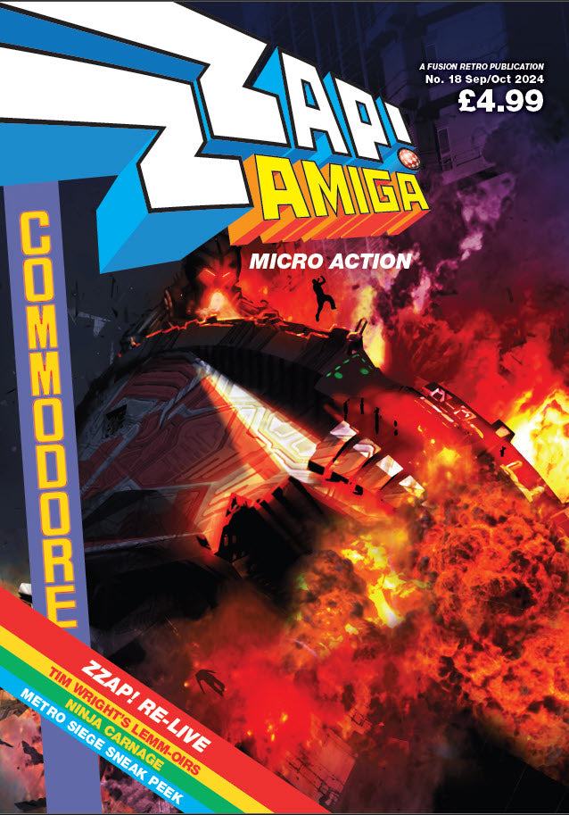 ZZAP! AMIGA Micro Action Issue #18