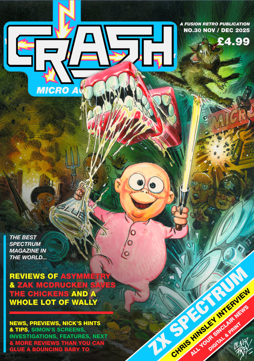 Crash Micro Action Issue #30 - Crash Magazine