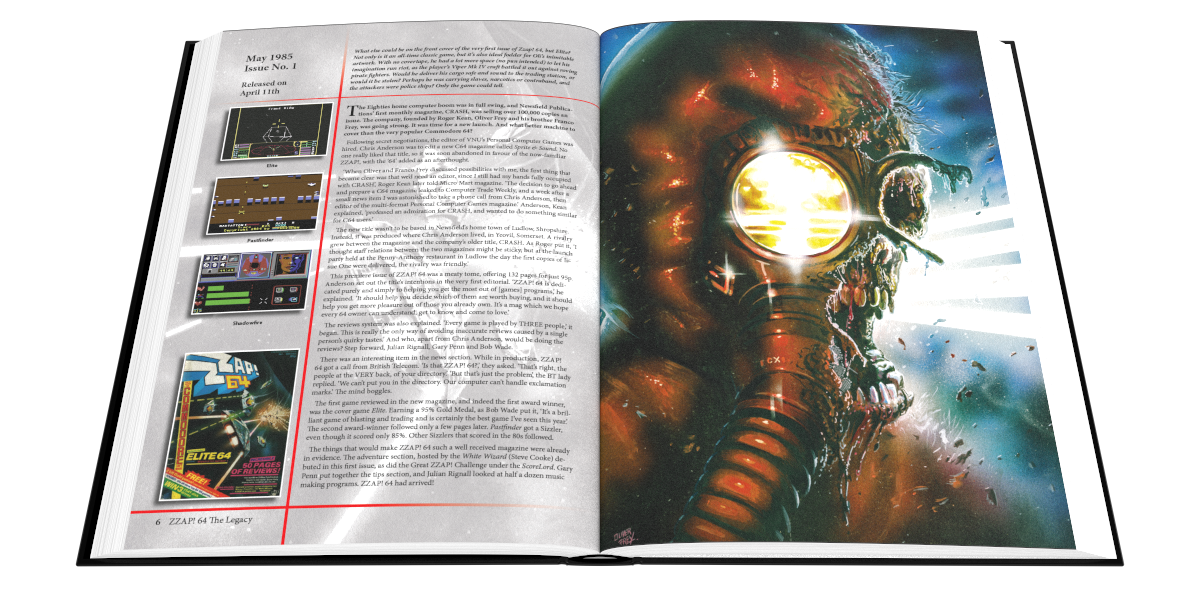 ZZAP! Legacy (pre-order - September 2025 publish date) - Fusion Retro Books