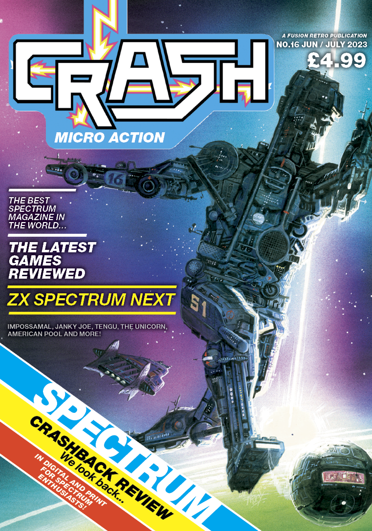 Crash Micro Action Issue #16 - Crash Magazine