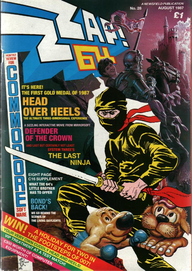 ZZAP! 64 Micro Action Issue #28 - Fusion Retro Books