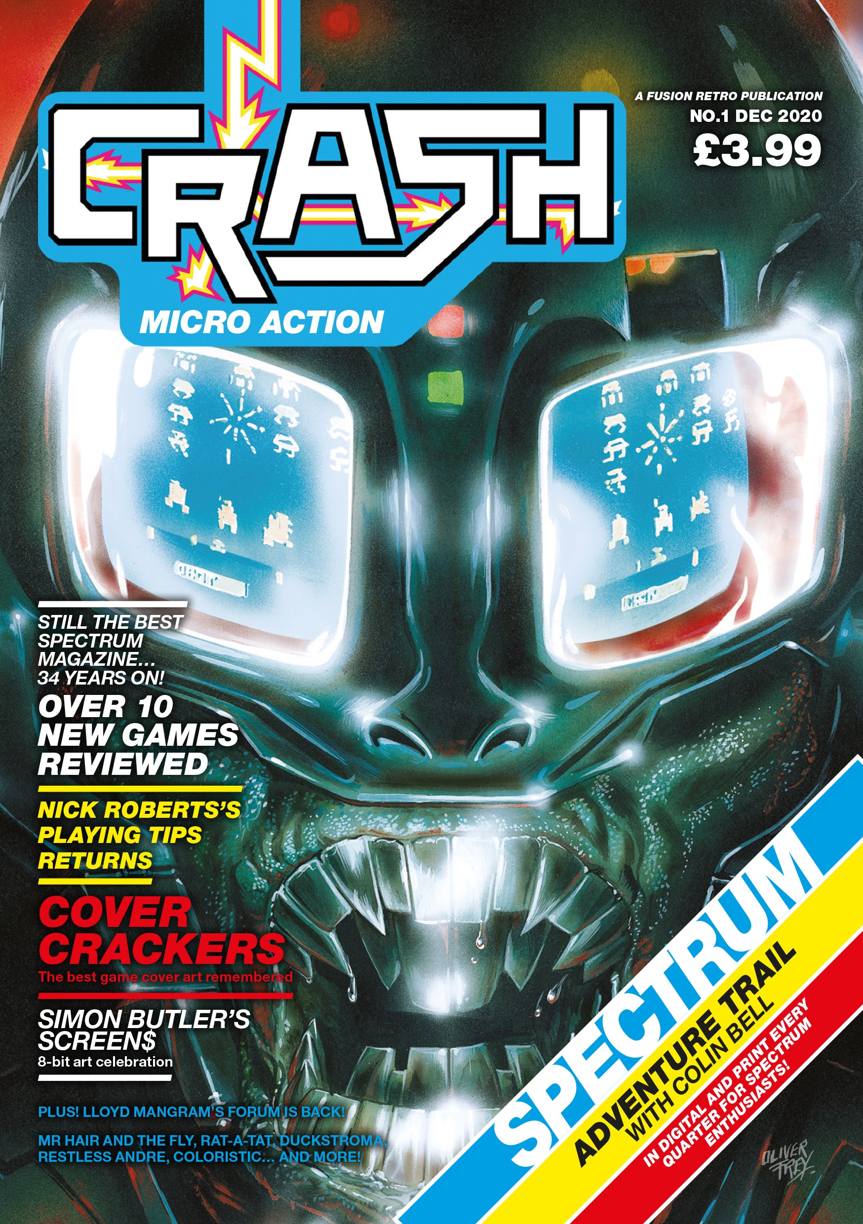 Crash Micro Action Issue #1 - Crash Magazine - Fusion Retro Books