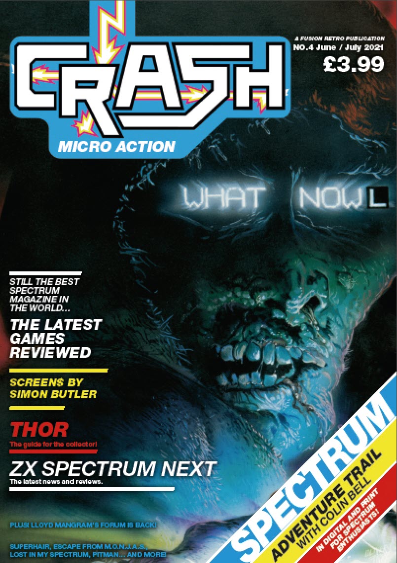 Crash Micro Action Issue #4 - Crash Magazine - Fusion Retro Books